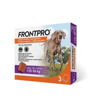 Frontpro 136mg 25-50kg žvýkací tbl.3