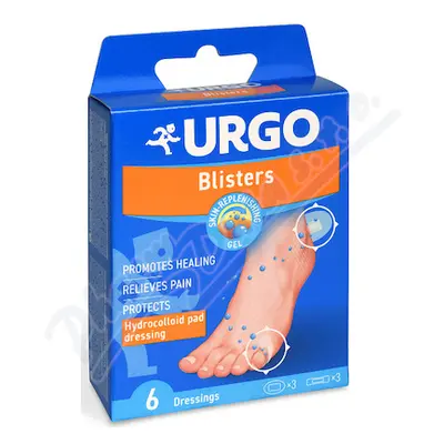 URGO BLISTERS Na puchýře hydrokoloidní náplast 6ks