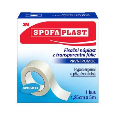 3M Spofaplast 431 Fix.náplast transp.fol.5mx12.5mm