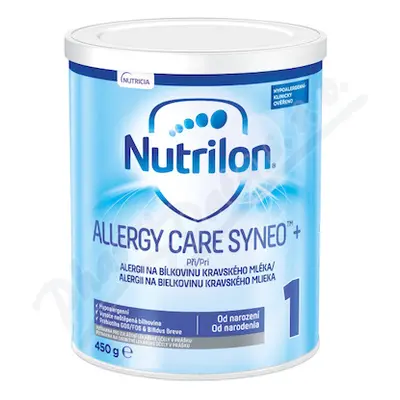 Nutrilon 1 Allergy Care Syneo+ por.plv.sol.1x450g