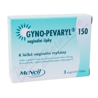 Gyno-Pevaryl 150mg sup.3x150mg