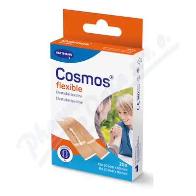 COSMOS náplasti Pružná 2vel. 20ks Flexible