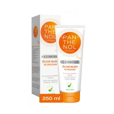 Panthenol Omega tělové mléko Aloe vera 9% 250ml