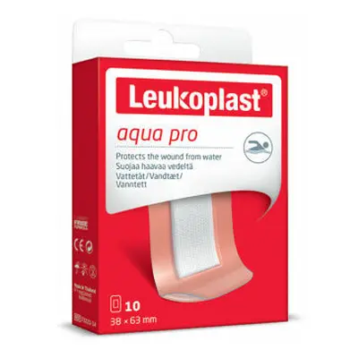 Leukoplast Aqua Pro náplast voděodol.38x63mm 10ks