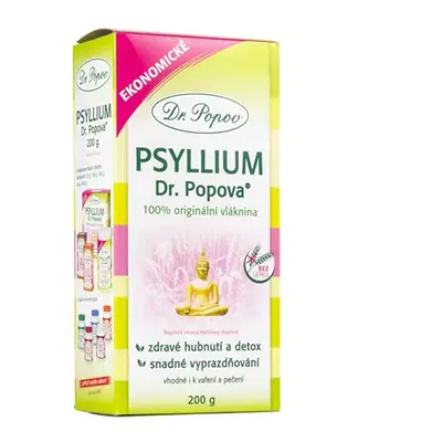 Dr.Popov Psyllium indická rozpustná vláknina 200g