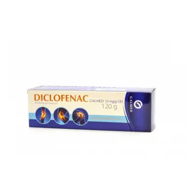 Diclofenac Galmed 1% gel drm.gel 1x120g