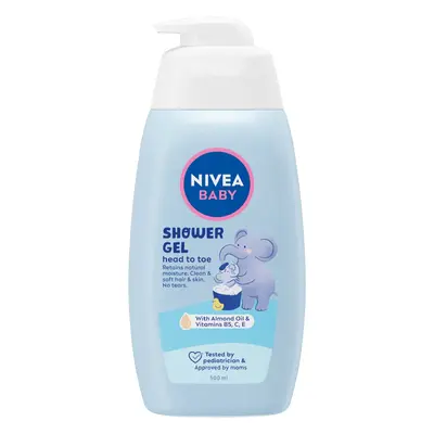 NIVEA Baby Shower gel tělo a vlásky 500ml 80512