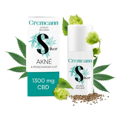 Annabis Cremcann Silver Akné 1300mg CBD 30ml