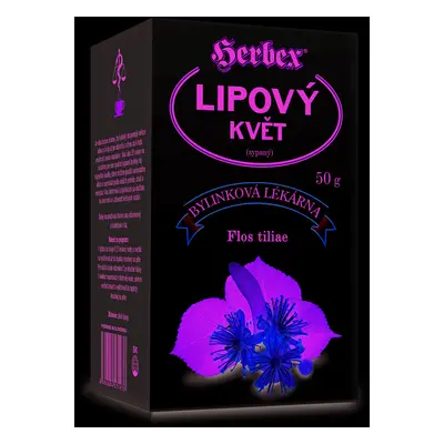 HERBEX Lipový květ čaj sypaný 50g