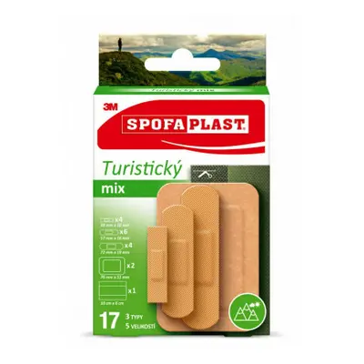 3M Spofaplast 604 Turistický mix 17ks