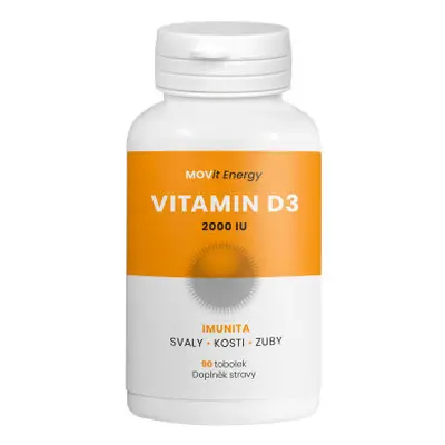 Vitamin D3 2000 I.U. 50mcg cps.90 MOVit