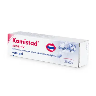 Kamistad Senzitiv 185mg/g+20mg/g orm.gel.1x10g