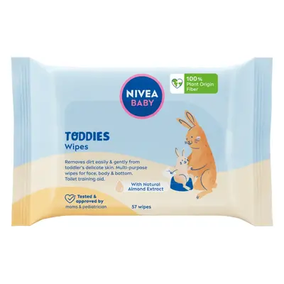 NIVEA Baby Toddies multifunkční ubrousky 57ks80571