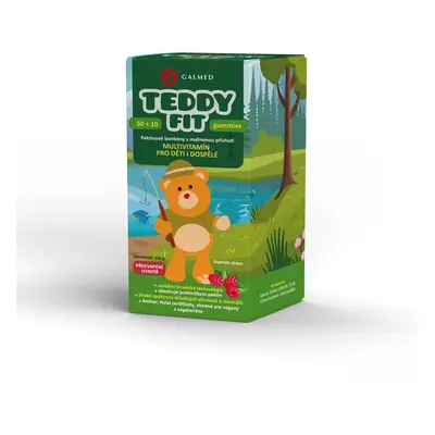 TeddyFit gummies 50+10ks RYBÁŘ