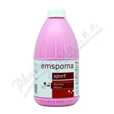 Emspoma Masážní emulze hřejivá O 500ml (růžová)