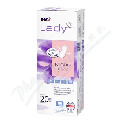 Seni Lady Slim Micro inkontinenční vložky 20ks