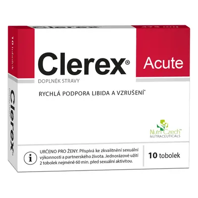 Clerex® Acute x 10 tobolek pro ženy