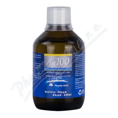 Koloidní stříbro Ag100 40ppm 300ml