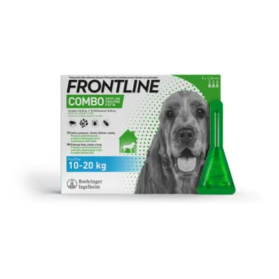 Frontline Combo Spot on Dog 10-20kg pipet.3x1.34ml