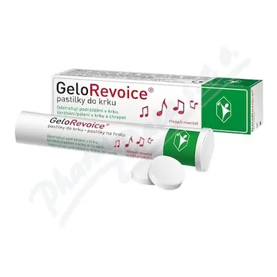 GeloRevoice pastilky do krku třešeň-mentol 20ks