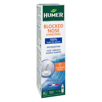 HUMER Ucpaný nos 100% mořská voda hypertonic.50ml