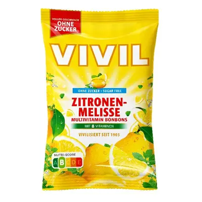 Vivil Multivit.citron+meduňka+8 vit.bez cukru 120g