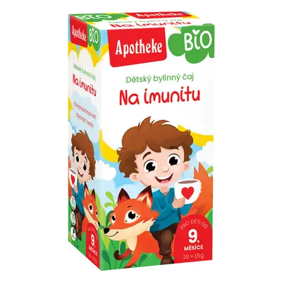 Apotheke Dětský čaj BIO na imunitu 20x1.5g