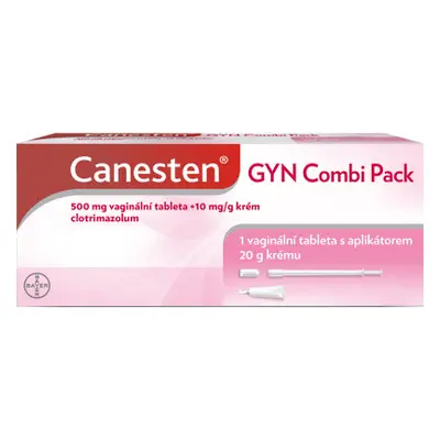 Canesten Gyn Combi Pack vag.tbl.+crm.1+20g