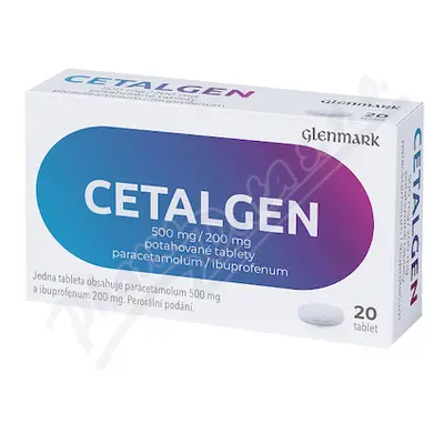 Cetalgen 500mg/200mg tbl.flm.20 II