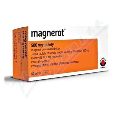 Magnerot 500mg tbl.nob.50 I