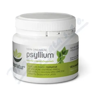 Psyllium kapsle 100 ks Topnatur