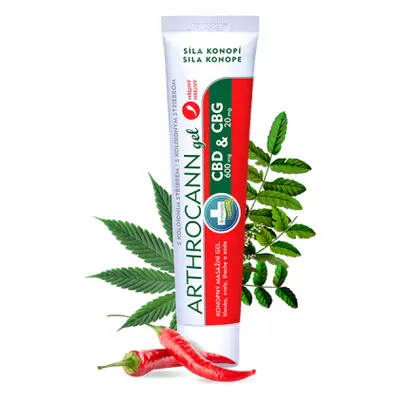 Annabis Arthrocann gel hřejivý CBD+CBG 75ml