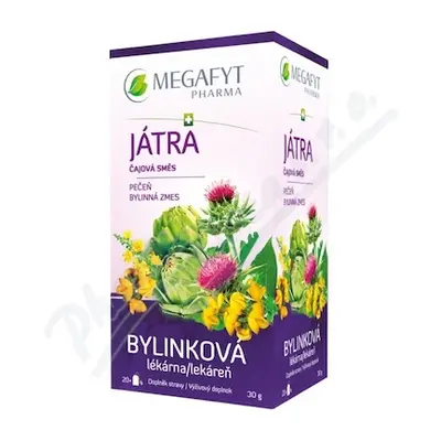 Megafyt Bylinková lékárna Játra čaj.směs 20x1.5g