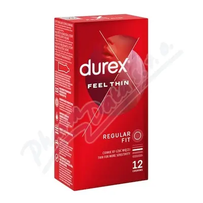 DUREX Feel Thin Regular Fit prezervativ 12ks