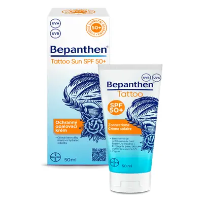 Bepanthen Tattoo Sun opalovací krém SPF50+ 50ml