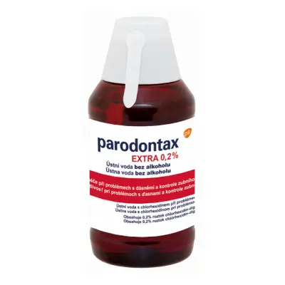 Parodontax Extra 0,2% ústní voda s chlorhexidinem na zánět dásní 300ml