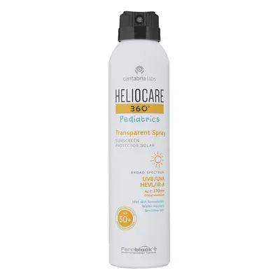 Heliocare 360° Pediatrics Transparent Spray SPF50+, 200 ml