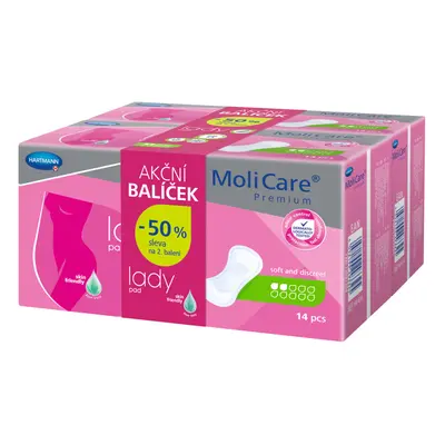 Inkontinenční vložky MoliCare Lady Pad 2kap Duopack 2x14ks