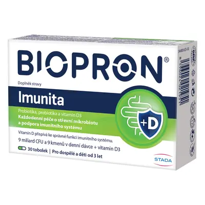 Walmark Biopron Imunita s vitaminem D3 tob.30