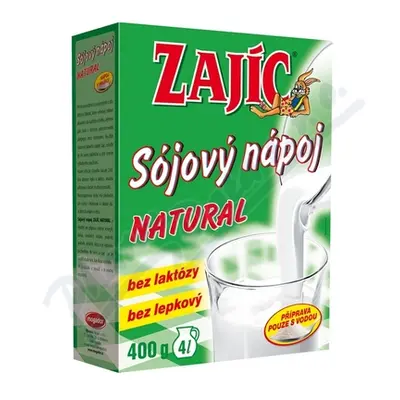 Sójový nápoj Zajíc natural 400g