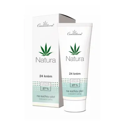 Cannaderm Natura 24 krém na suchou pleť 75g