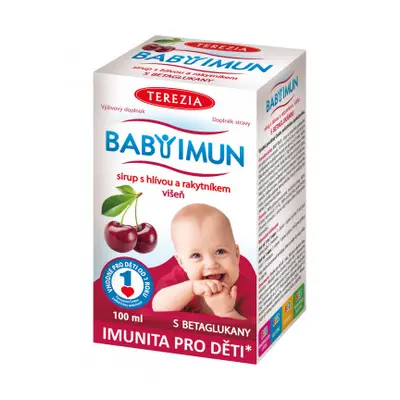 BABY IMUN sirup s hlívou a rakytníkem VIŠEŇ 100ml