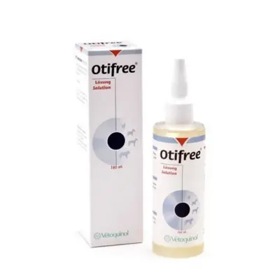 Otifree ušní kapky sol 160ml (pes a kočka)