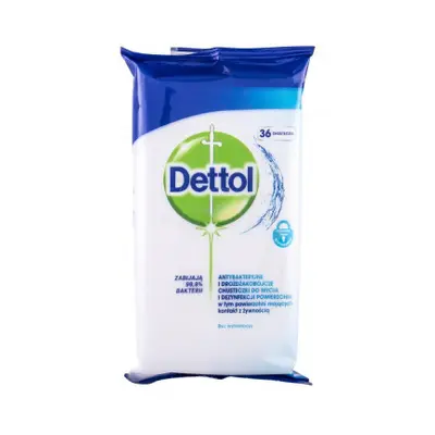 Dettol ubrousky na povrchy 36ks