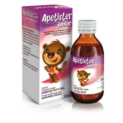 APETISTER JUNIOR sirup 100 ml