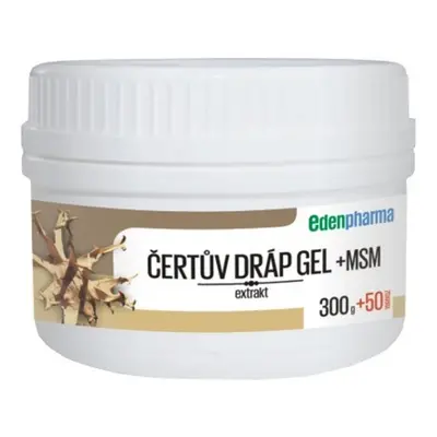 Edenpharma Čertův dráp+MSM gel 300+50g ZDARMA