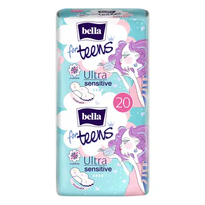 Bella For Teens Sensitive hygienické vložky 20ks