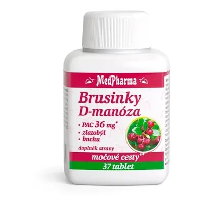 MedPharma Brusinky D-manóza tbl.37