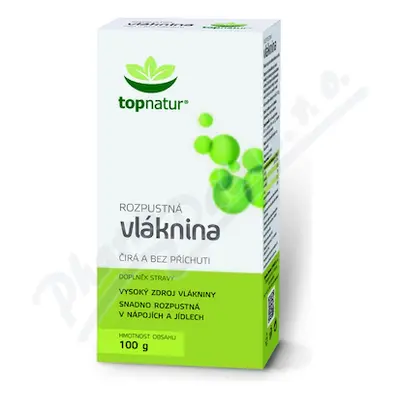 Vláknina rozpustná 100g TOPNATUR