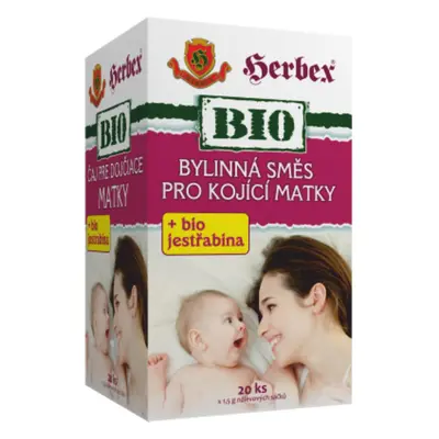 HERBEX BIO Tea Čaj pro kojící matky n.s.20x1.5g